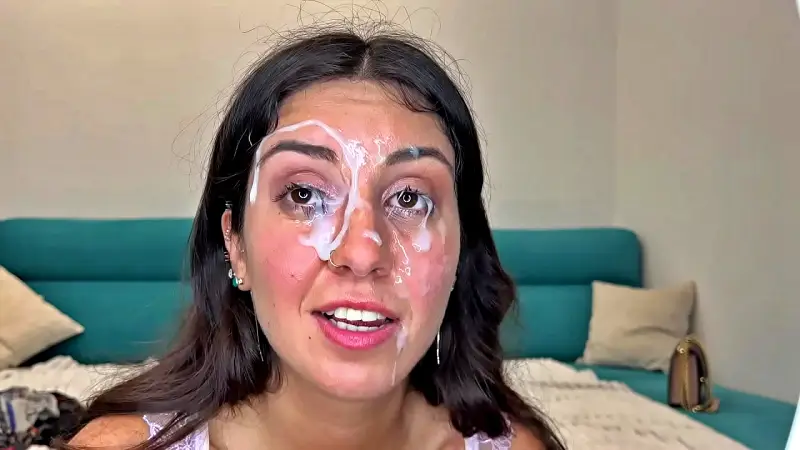 Cum On Face Compilation by Katty West